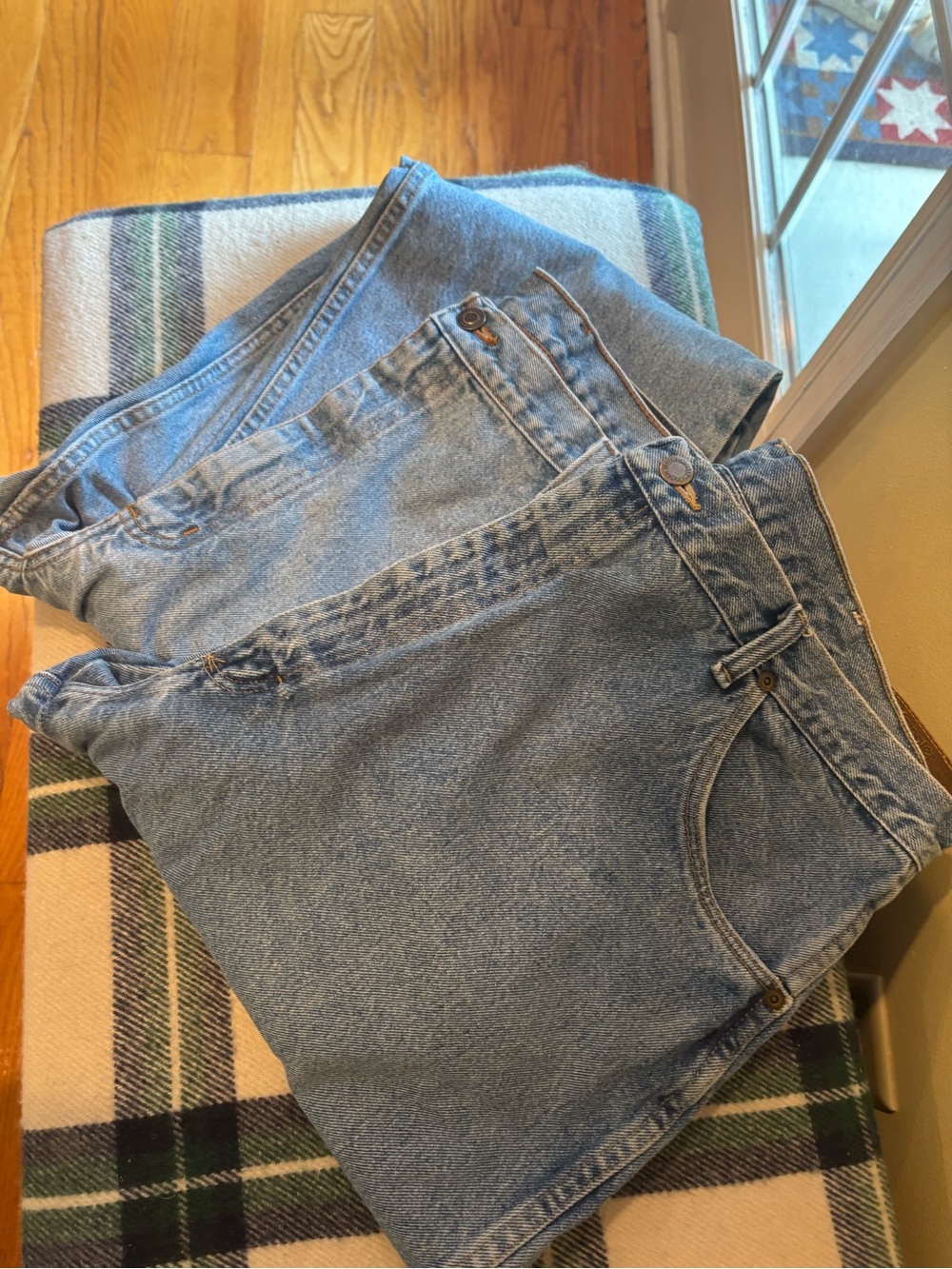Wrangler Men's Light Blue Jeans